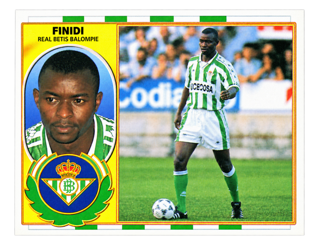 Cromo de Finidi George