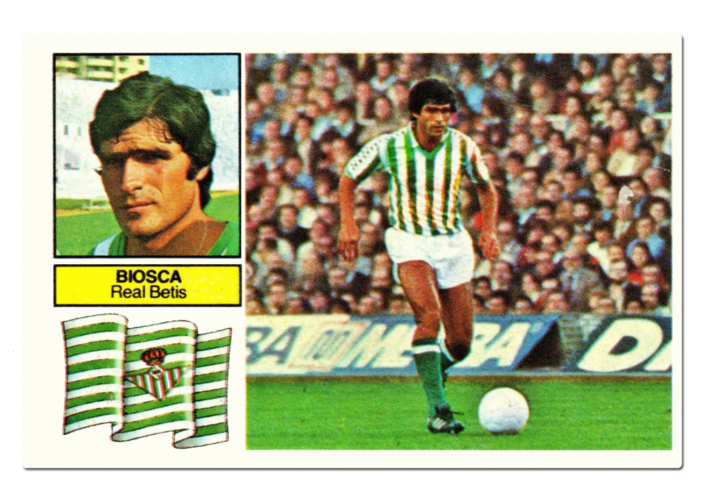 Cromo de Antonio Biosca