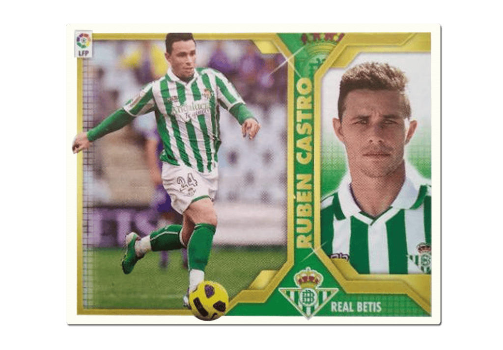 Cromo de Rubén Castro
