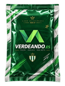 Sobre de cromos Verdeando